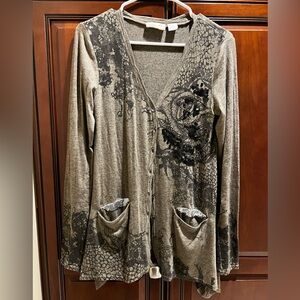 Miss Me Blingy Cardigan - S